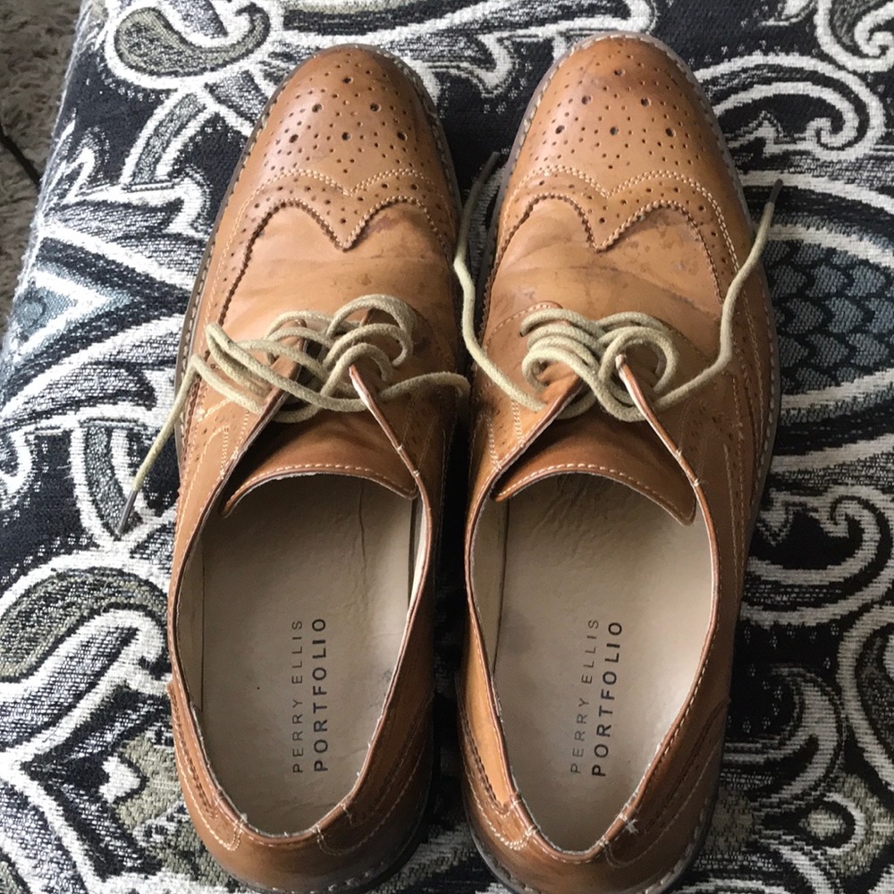 Perry Ellis Portfolio size 10.5 men’s dress shoes
